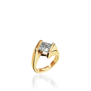 Decision Yellow Gold Engagement Ring