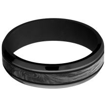 Load image into Gallery viewer, Zirconium + Polish , Polish Finish + Black
