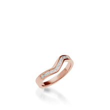 Load image into Gallery viewer, Intrinsic Rose Gold, Diamond Wedding Band
