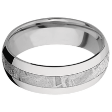 Load image into Gallery viewer, 14K White Gold + Polish Finish + Titanium
