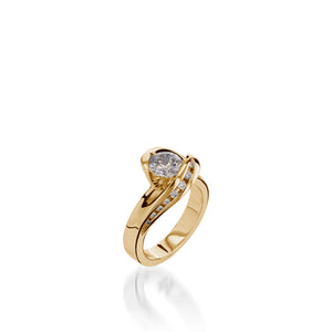 Apropos Plus Yellow Gold Engagement Ring