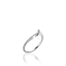 Load image into Gallery viewer, Bellissima White Gold, Diamond Wedding Band