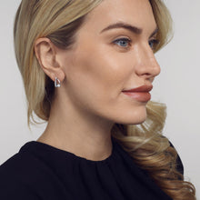 Load image into Gallery viewer, Oyster Petite Diamond Earrings