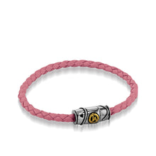 Load image into Gallery viewer, Solar Braided Leather Bracelet