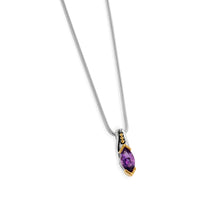 Load image into Gallery viewer, Elixir Small Gemstone Pendant Necklace