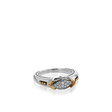 Load image into Gallery viewer, Elixir Small Stack Pave Diamond Ring