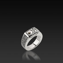 Load image into Gallery viewer, Matrix Men&#39;s Sterling silver Ring
