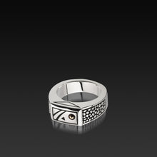 Load image into Gallery viewer, Matrix Men&#39;s Sterling silver Ring
