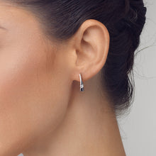 Load image into Gallery viewer, Polar Diamond Drop Earrings