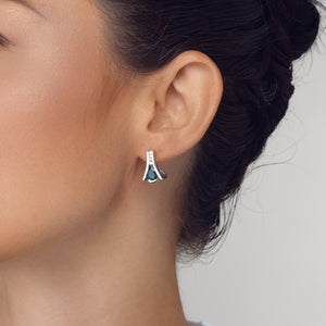 Venture Gemstone Earrings with Diamonds