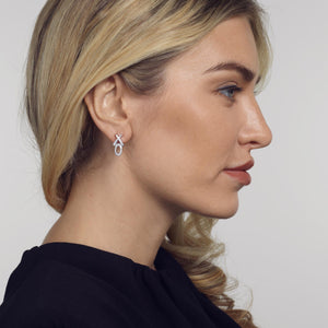 Paris X/O Pave Earrings