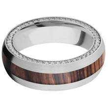 Load image into Gallery viewer, 14K White Gold + Satin Finish