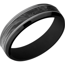 Load image into Gallery viewer, Zirconium + Polish , Polish Finish + Black