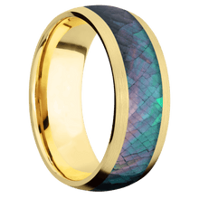 Load image into Gallery viewer, 14K Yellow Gold + Satin Finish