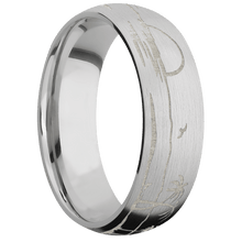 Load image into Gallery viewer, 14K White Gold + Satin Finish