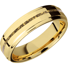 Load image into Gallery viewer, 14K Yellow Gold + Polish , Polish Finish