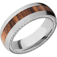 Load image into Gallery viewer, 14K White Gold + Satin Finish