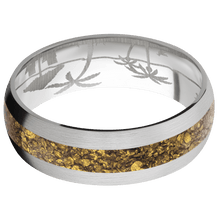 Load image into Gallery viewer, 14K White Gold + Satin Finish