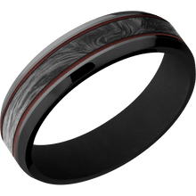 Load image into Gallery viewer, Zirconium + Polish , Polish Finish + Black