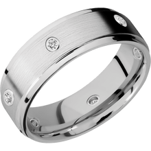 Load image into Gallery viewer, 14K White Gold + Satin , Polish Finish