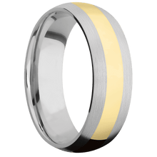 Load image into Gallery viewer, 14K White Gold + Satin Finish