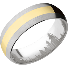 Load image into Gallery viewer, 14K White Gold + Satin Finish