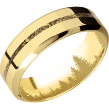 Load image into Gallery viewer, 14K Yellow Gold + Polish , Polish Finish