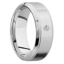 Load image into Gallery viewer, 14K White Gold + Machine , Polish Finish