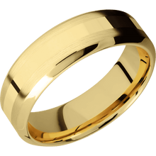 Load image into Gallery viewer, 14K Yellow Gold + Satin , Polish Finish