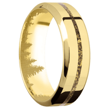 Load image into Gallery viewer, 14K Yellow Gold + Polish , Polish Finish