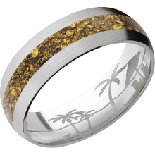 Load image into Gallery viewer, 14K White Gold + Satin Finish
