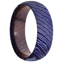 Load image into Gallery viewer, Titanium Damascus + Satinetched Finish