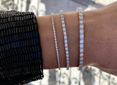 Our Favorite 2 Carat Diamond Tennis Bracelets