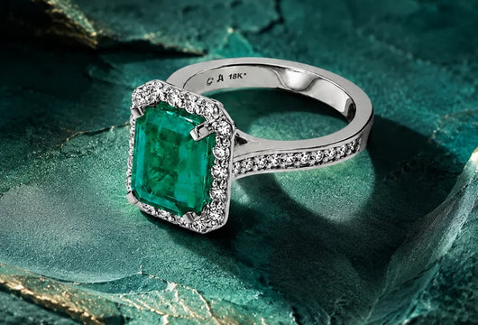 Is an Emerald and Diamond Halo Ring Right for Your Bridal Style?