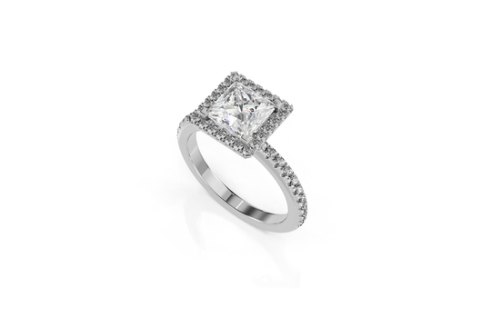 Gold And White Gold Engagement Ring Styles