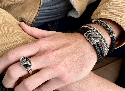 A Men's Guide to Wearing Multiple Rings – FrostNYC