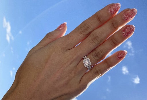 Princess Cut Diamond Engagement Rings - 0% Finance