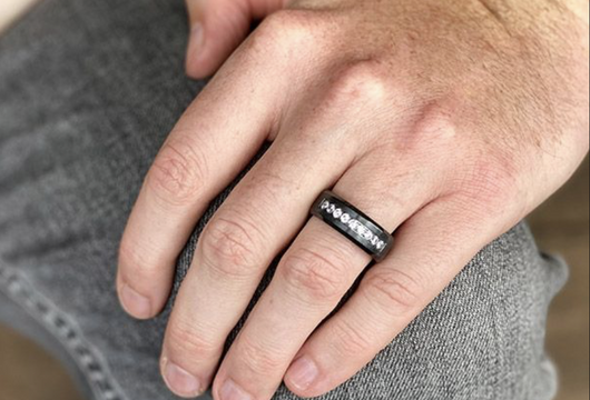 Men's Black Wedding Bands: A Trending Choice for 2023