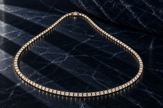 Baguette Diamond Necklace Style Guide: Finding Your Perfect Geometric Piece