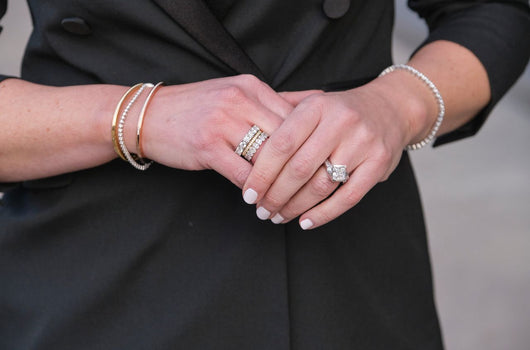Building Your Diamond Band Stack: A Guide to Modern Ring Layering