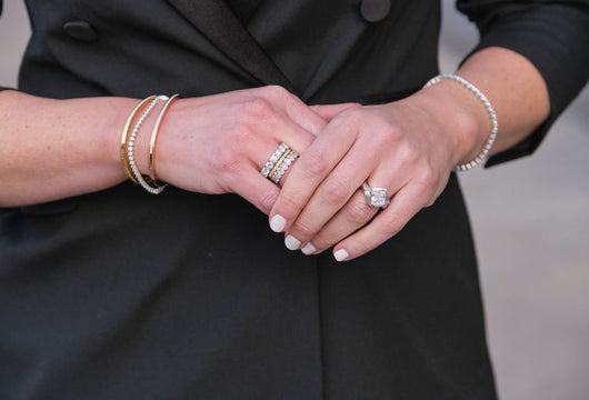 Building Your Diamond Band Stack: A Guide to Modern Ring Layering