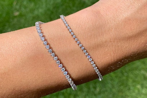 Lab vs. Natural Diamond Tennis Bracelets