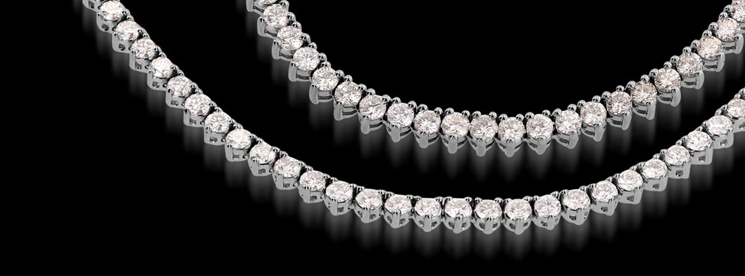 16 carat Tennis Diamond Necklace – Ascot Diamonds