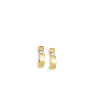 Orion Diamond Curl Earrings