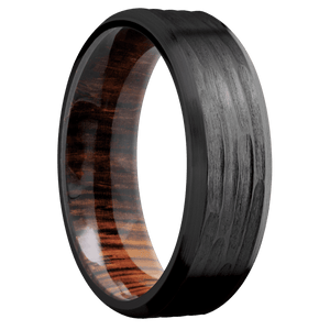 Zirconium + Treebarkh , Satin Finish + Cocobolo