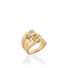 Load image into Gallery viewer, Originate Wide Diamond Ring
