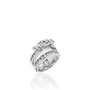 Dulce White Gold Engagement Ring