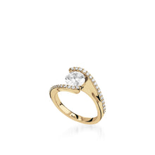 Load image into Gallery viewer, Aquarius Engagement Ring
