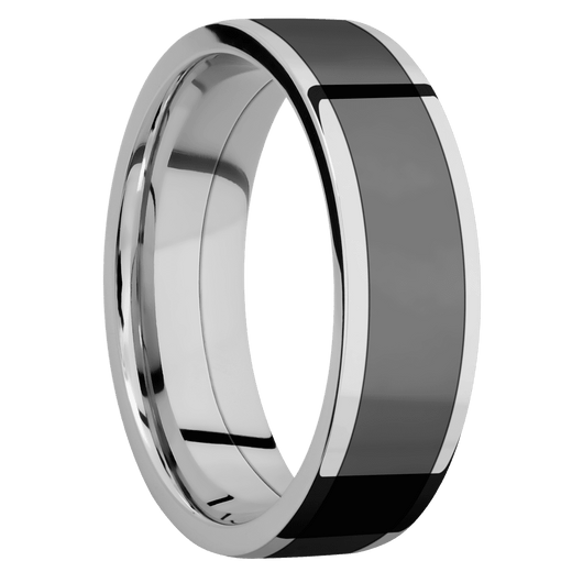 14K White Gold + Polish Finish