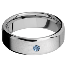 Load image into Gallery viewer, 14K White Gold + Satin , Polish Finish
